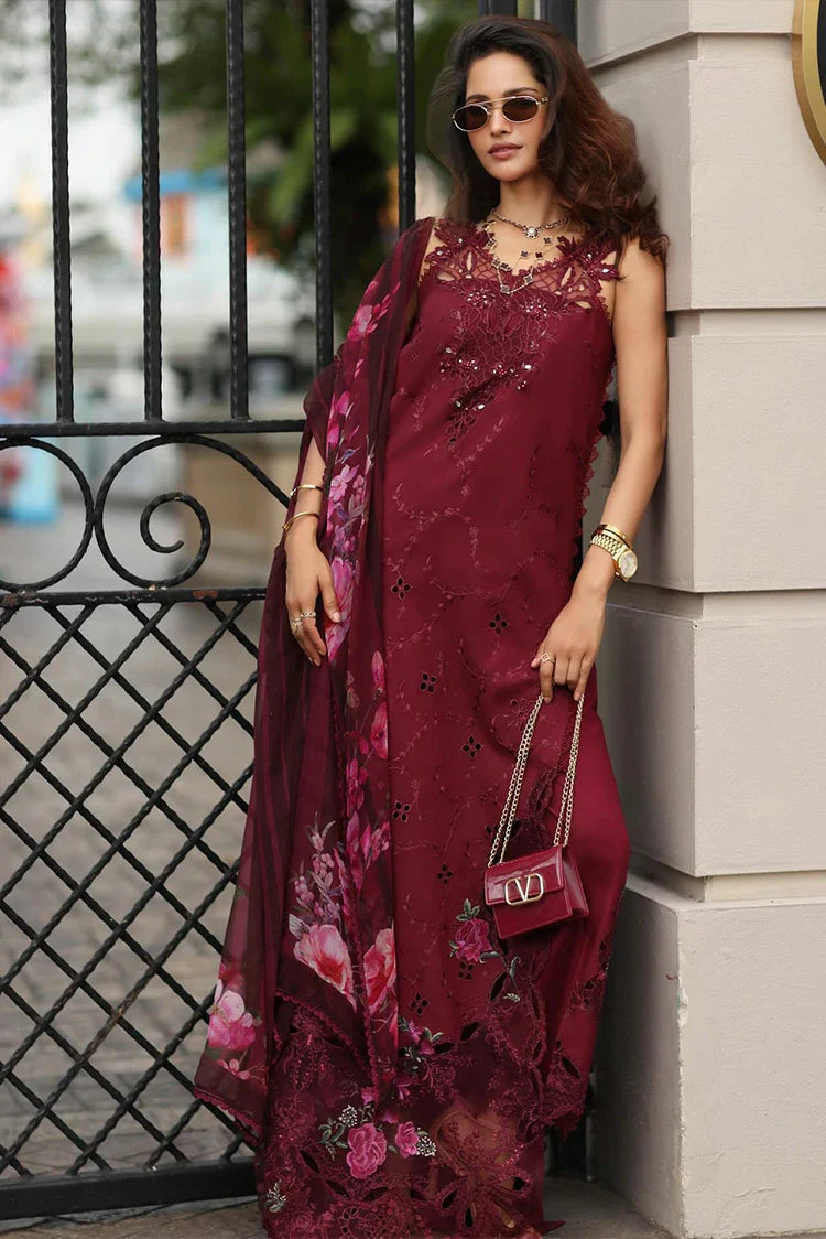 Picture of Noor by Saadia Asad - Noor Luxe Chikankari - Design 03 - Unstitched - Available at Raja Sahib