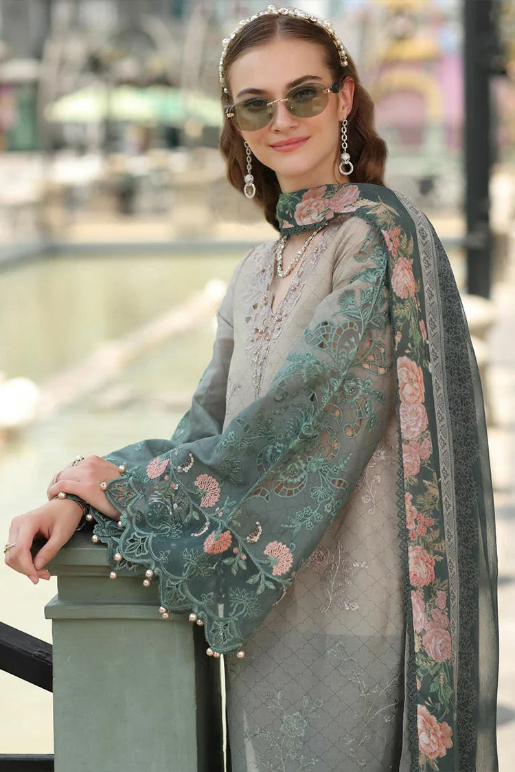 Picture of Noor by Saadia Asad - Noor Luxe Chikankari - Design 04 - Unstitched - Available at Raja Sahib