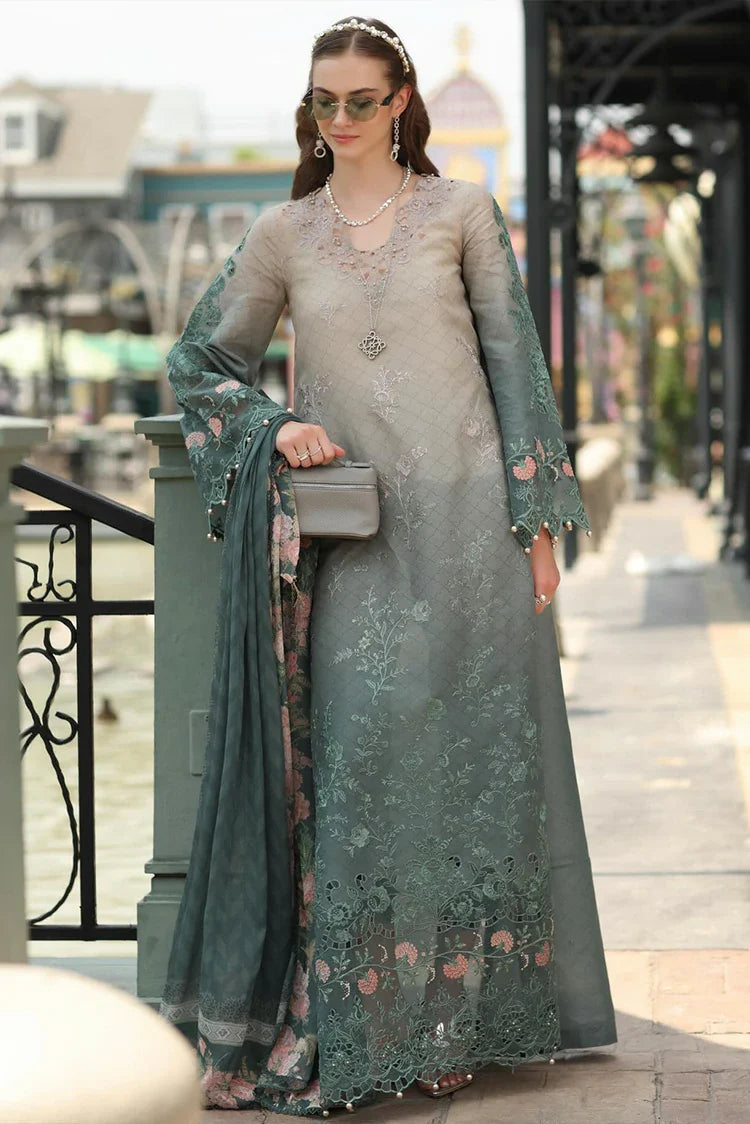 Picture of Noor by Saadia Asad - Noor Luxe Chikankari - Design 04 - Unstitched - Available at Raja Sahib