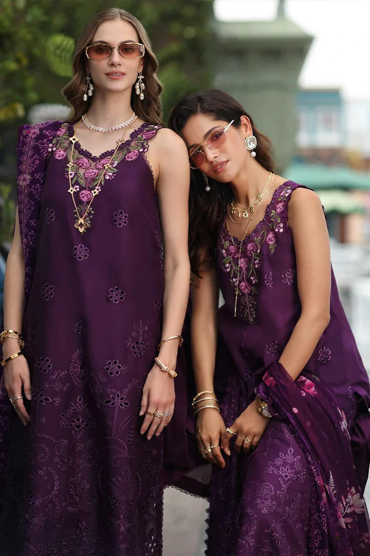 Picture of Noor by Saadia Asad - Noor Luxe Chikankari - Design 07 - Unstitched - Available at Raja Sahib