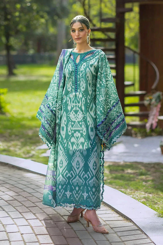 Picture of Elaf - Bridgerton Prints - EPB-1A NIA MARE - Unstitched - Available at Raja Sahib