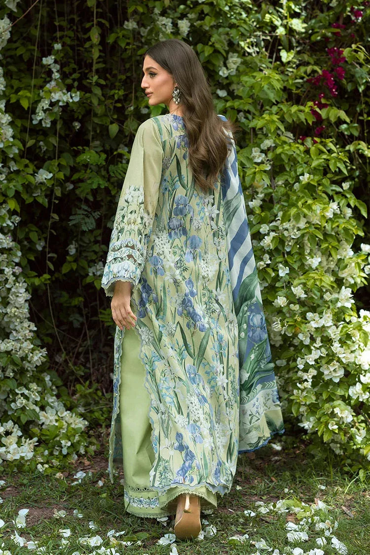 Picture of Elaf - Bridgerton Prints - EPB-2A GARDEN AFFAIR - Unstitched - Available at Raja Sahib