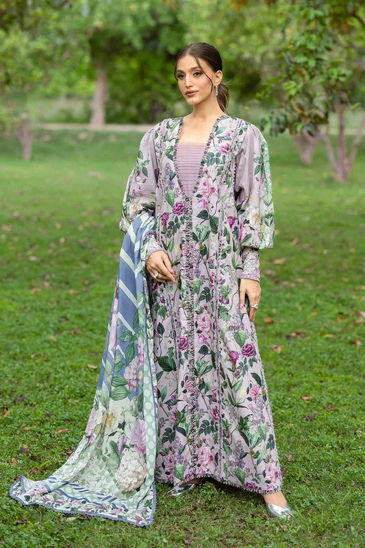 Picture of Elaf - Bridgerton Prints - EPB-3A ELVIRA - Unstitched - Available at Raja Sahib