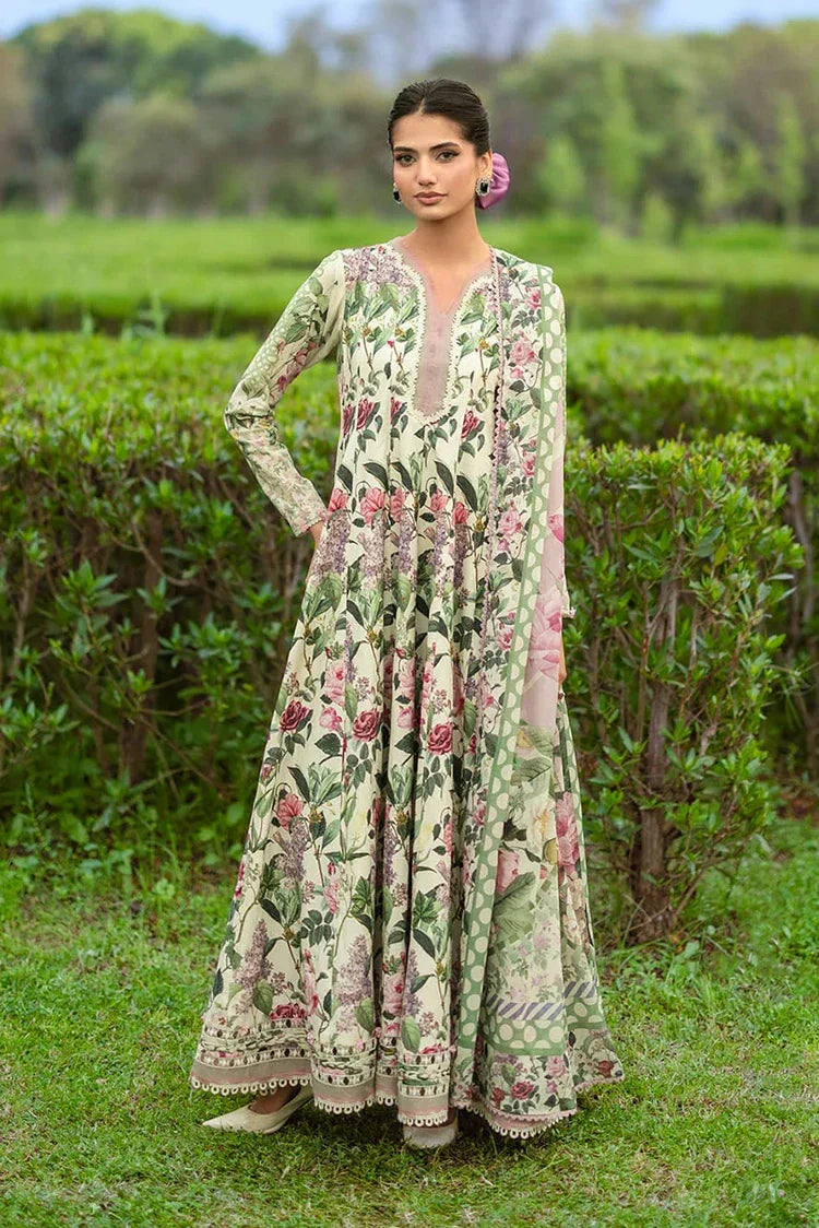 Picture of Elaf - Bridgerton Prints - EPB-3B PETALINE - Unstitched - Available at Raja Sahib