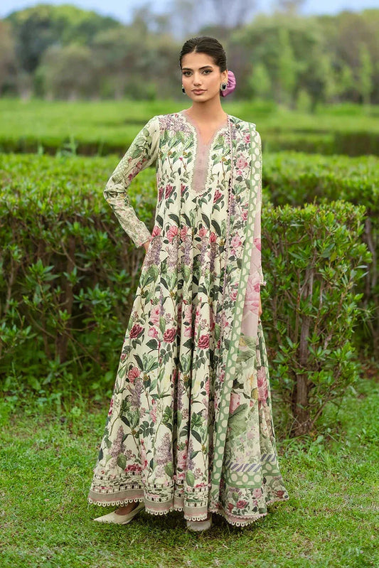 Picture of Elaf - Bridgerton Prints - EPB-3B PETALINE - Unstitched - Available at Raja Sahib