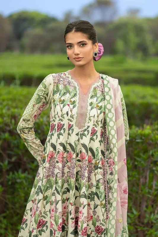 Picture of Elaf - Bridgerton Prints - EPB-3B PETALINE - Unstitched - Available at Raja Sahib