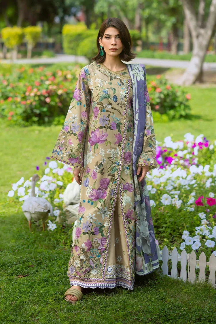 Picture of Elaf - Bridgerton Prints - EPB-4A GIARDINO - Unstitched - Available at Raja Sahib