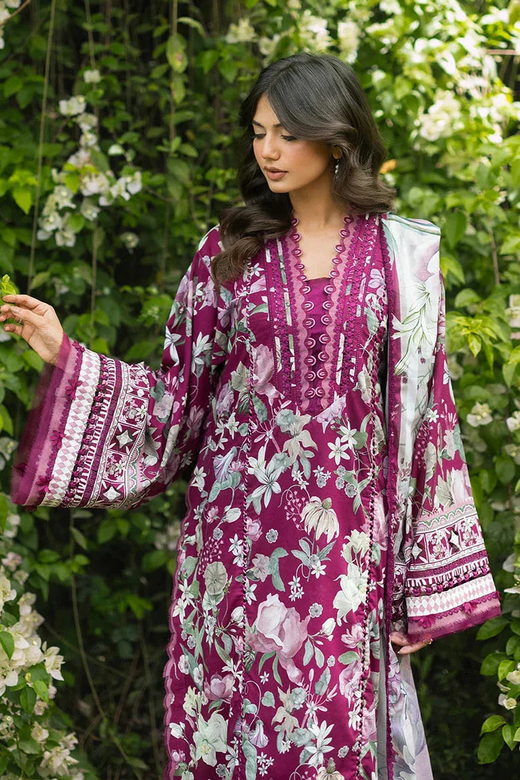 Picture of Elaf - Bridgerton Prints - EPB-4B DOLCE ROSA - Unstitched - Available at Raja Sahib