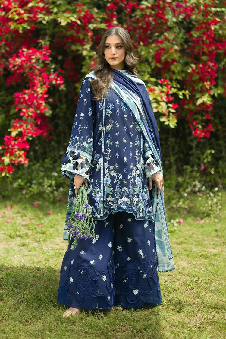 Picture of Elaf - Bridgerton Prints - EPB-6B FIORITA - Unstitched - Available at Raja Sahib