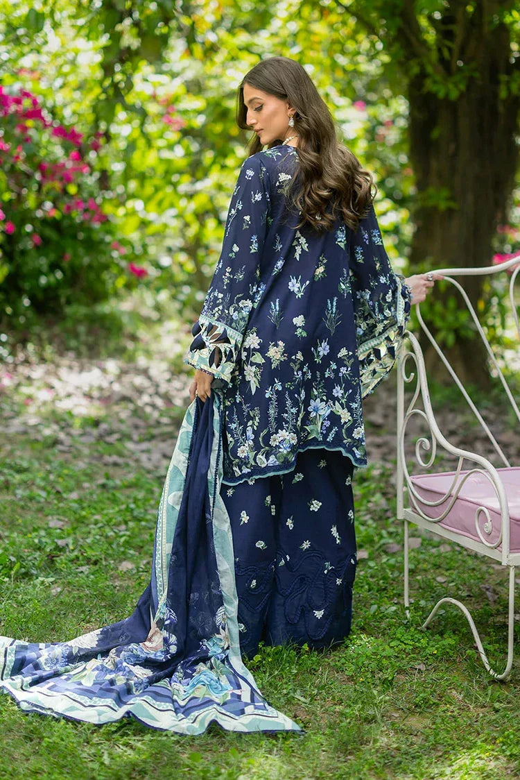 Picture of Elaf - Bridgerton Prints - EPB-6B FIORITA - Unstitched - Available at Raja Sahib