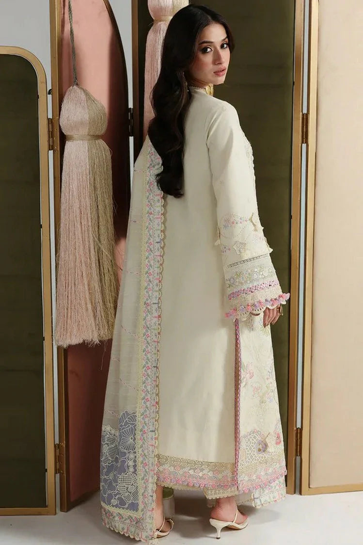 Picture of Qalamkar - Festive Lawn - QFL-01 ELMA - Unstitched - Available at Raja Sahib