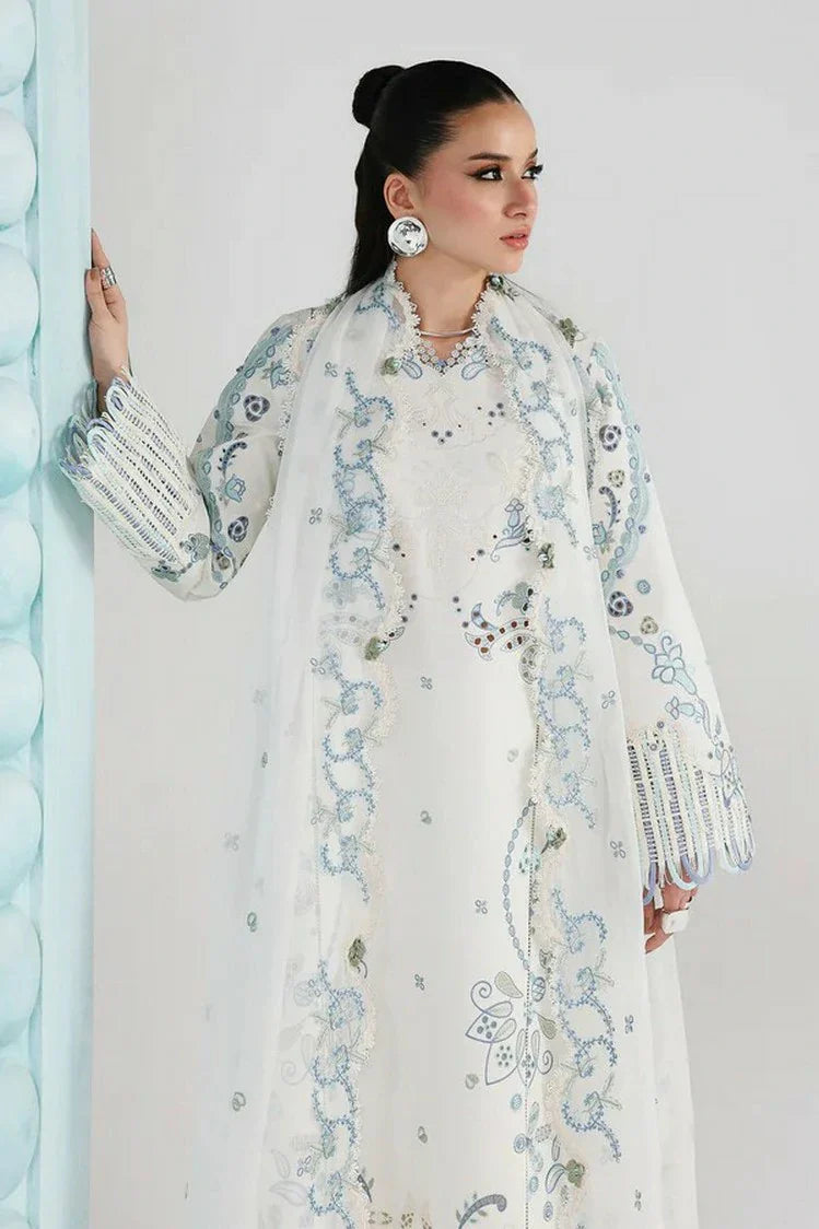 Picture of Qalamkar - Festive Lawn - QFL-03 IRMIN - Unstitched - Available at Raja Sahib
