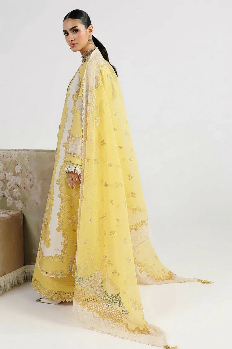 Picture of Qalamkar - Festive Lawn - QFL-05 ZARIA - Unstitched - Available at Raja Sahib