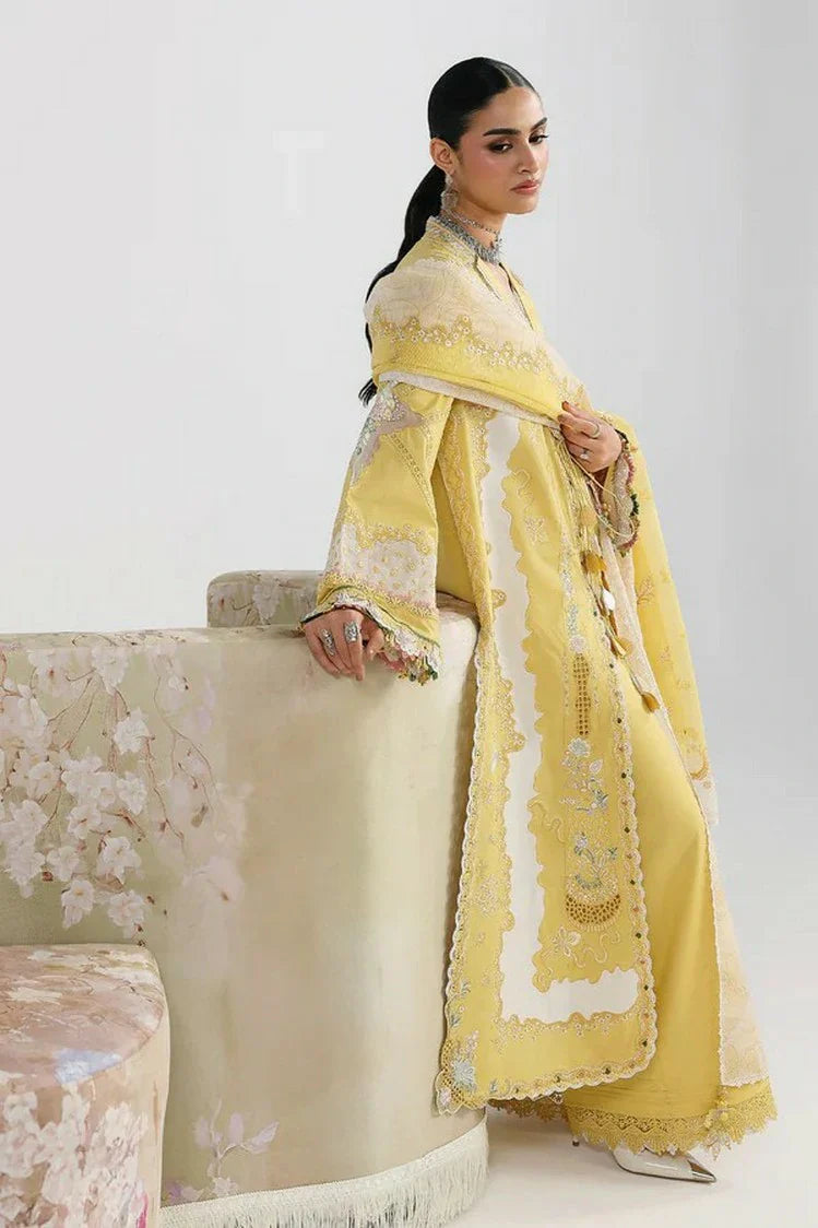 Picture of Qalamkar - Festive Lawn - QFL-05 ZARIA - Unstitched - Available at Raja Sahib