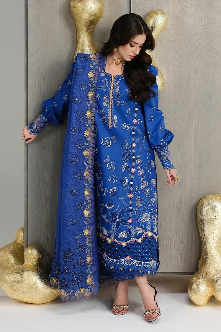 Picture of Qalamkar - Festive Lawn - QFL-06 EMINA - Unstitched - Available at Raja Sahib