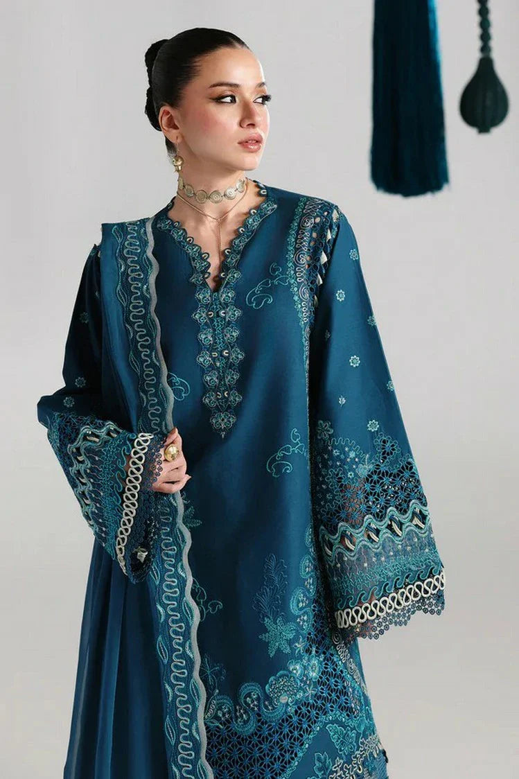 Picture of Qalamkar - Festive Lawn - QFL-07 KAISA - Unstitched - Available at Raja Sahib