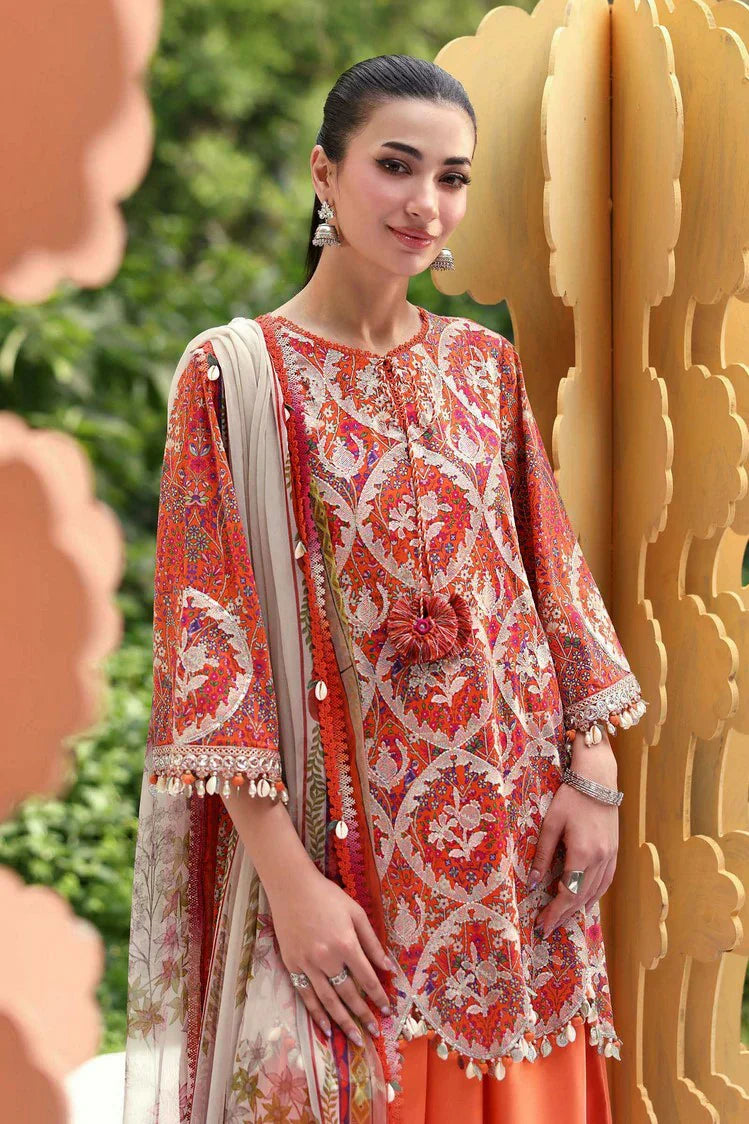 Picture of Maria B - M Prints The Sun Club - Design 3A - Unstitched - Available at Raja Sahib