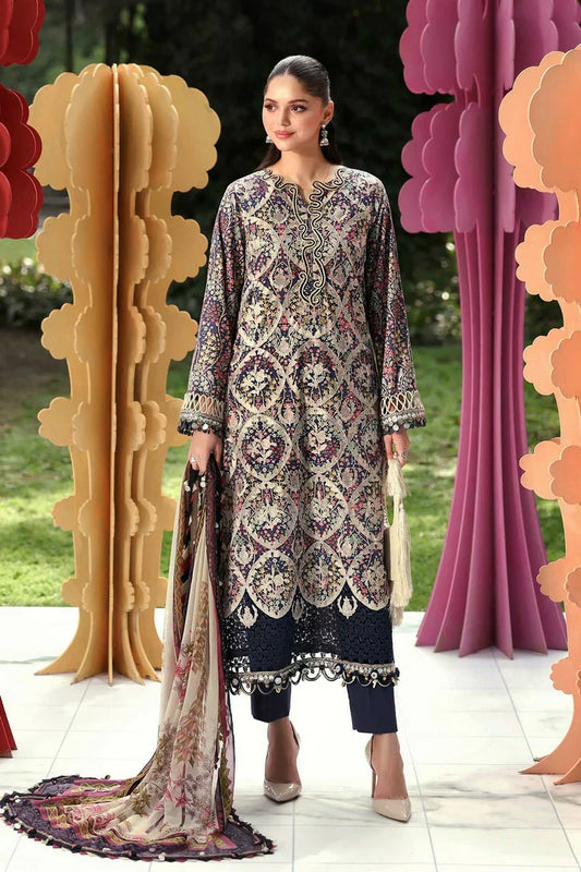 Picture of Maria B - M Prints The Sun Club - Design 3B - Unstitched - Available at Raja Sahib