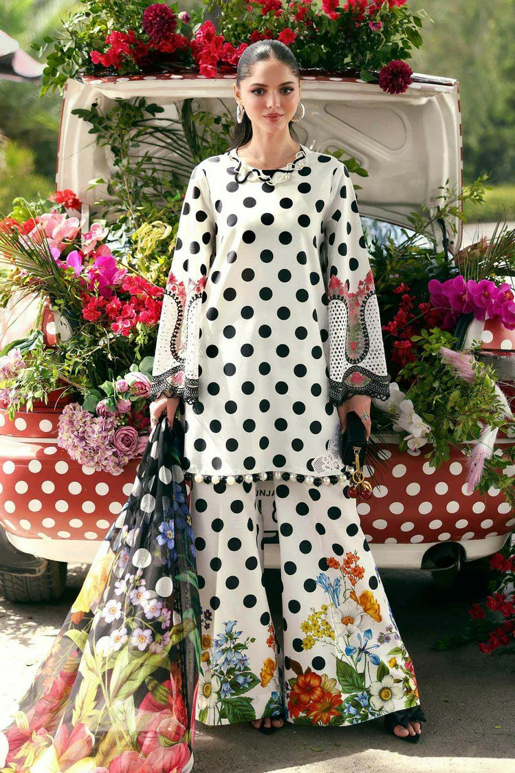 Picture of Maria B - M Prints The Sun Club - Design 8A - Unstitched - Available at Raja Sahib