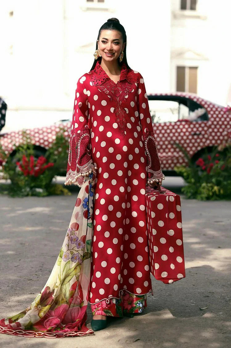 Picture of Maria B - M Prints The Sun Club - Design 8B - Unstitched - Available at Raja Sahib