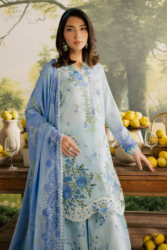 Picture of Nureh - Bloom Embroidered and Printed Lawn Collection Vol 2 - BL-14 - Unstitched - Available at Raja Sahib