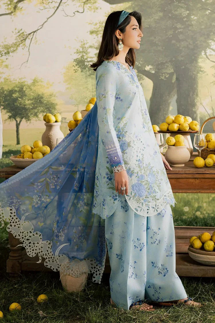 Picture of Nureh - Bloom Embroidered and Printed Lawn Collection Vol 2 - BL-14 - Unstitched - Available at Raja Sahib