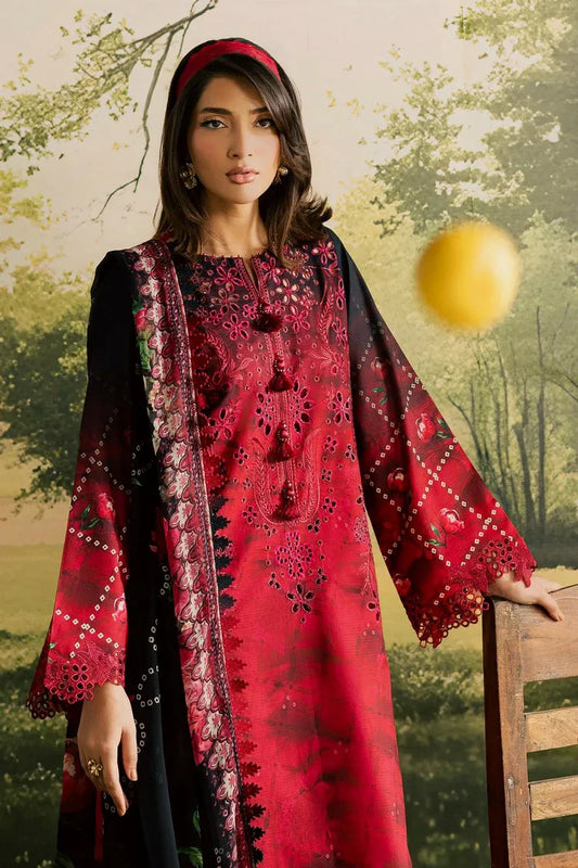 Picture of Nureh - Bloom Embroidered and Printed Lawn Collection Vol 2 - BL-15 - Unstitched - Available at Raja Sahib