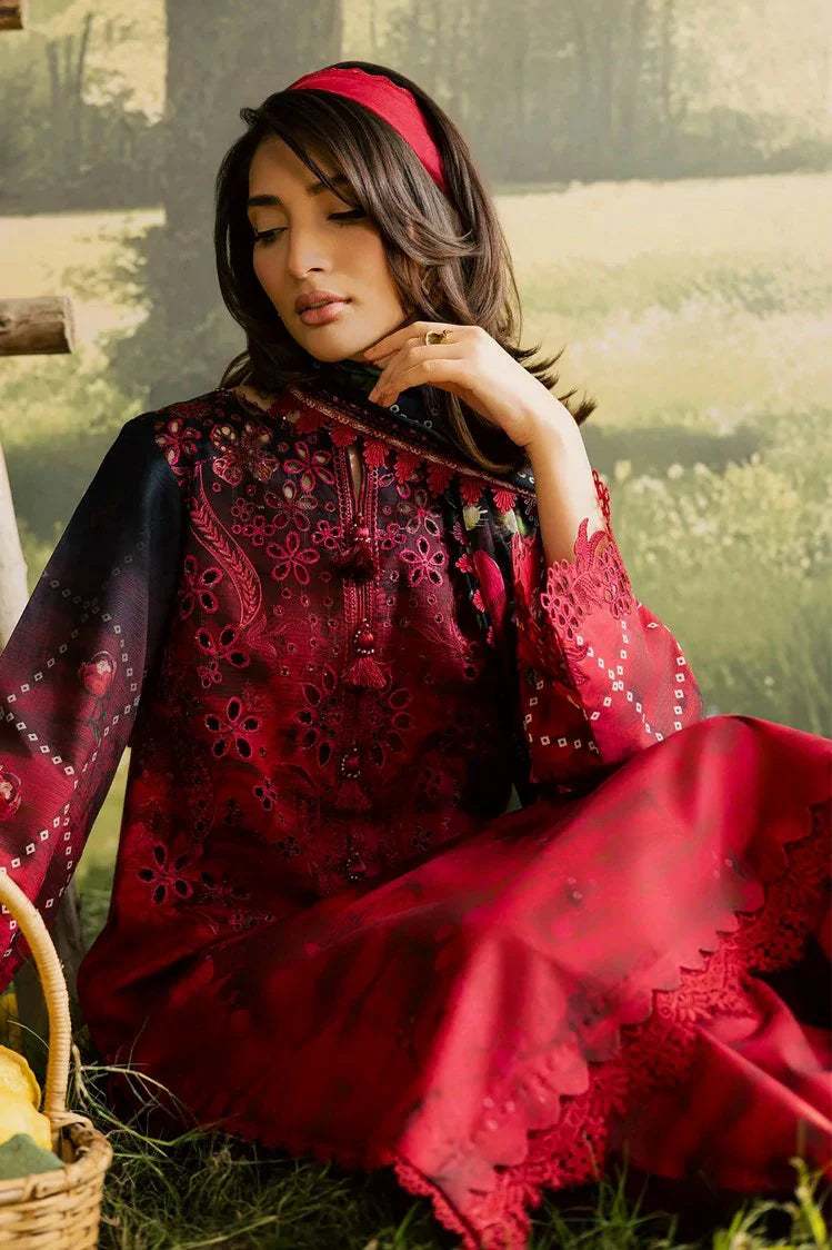 Picture of Nureh - Bloom Embroidered and Printed Lawn Collection Vol 2 - BL-15 - Unstitched - Available at Raja Sahib