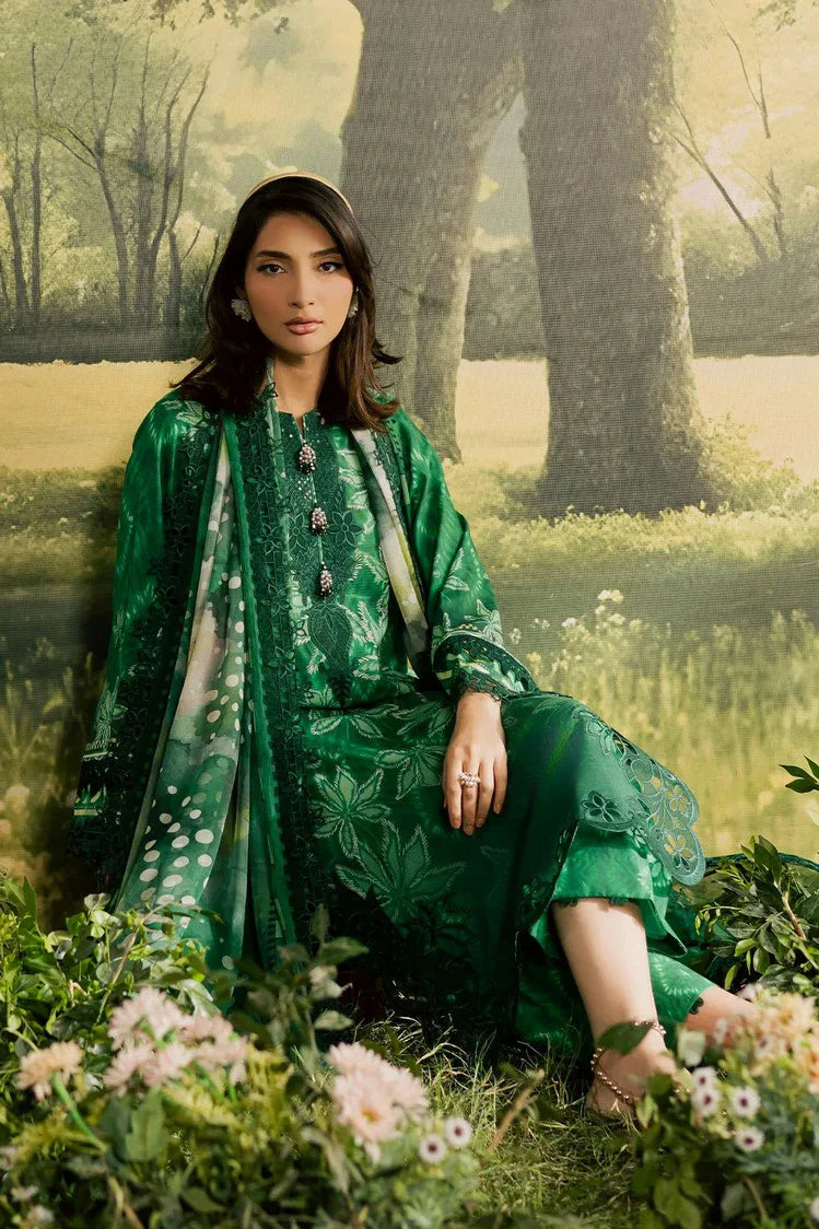 Picture of Nureh - Bloom Embroidered and Printed Lawn Collection Vol 2 - BL-17 - Unstitched - Available at Raja Sahib