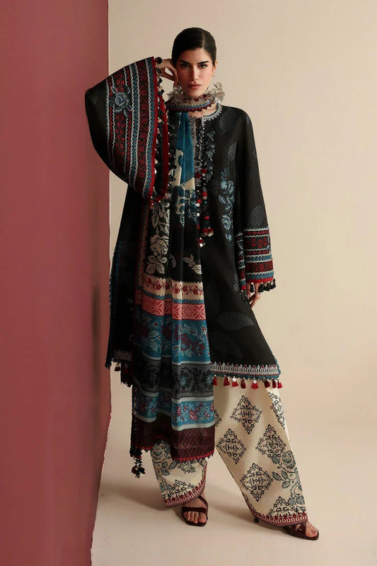 Picture of Jazmin - Iris Luxury Eid Lawn - IL26 D-05 - Unstitched - Available at Raja Sahib