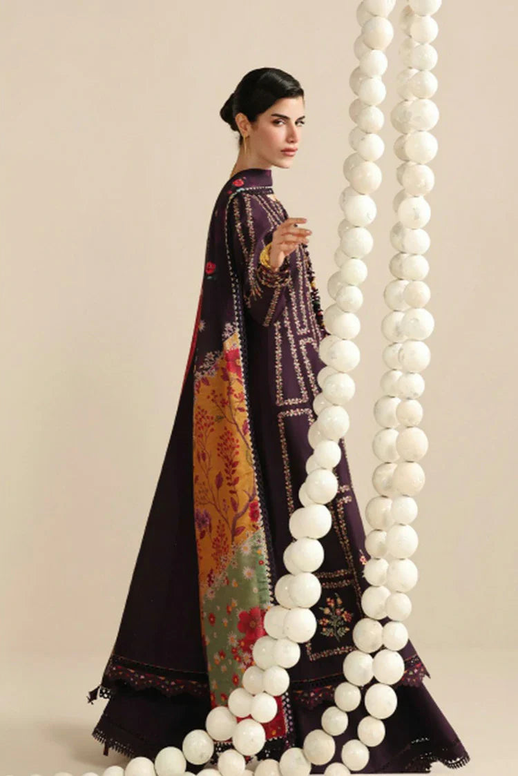 Picture of Jazmin - Iris Luxury Eid Lawn - IL26 D-06 - Unstitched - Available at Raja Sahib