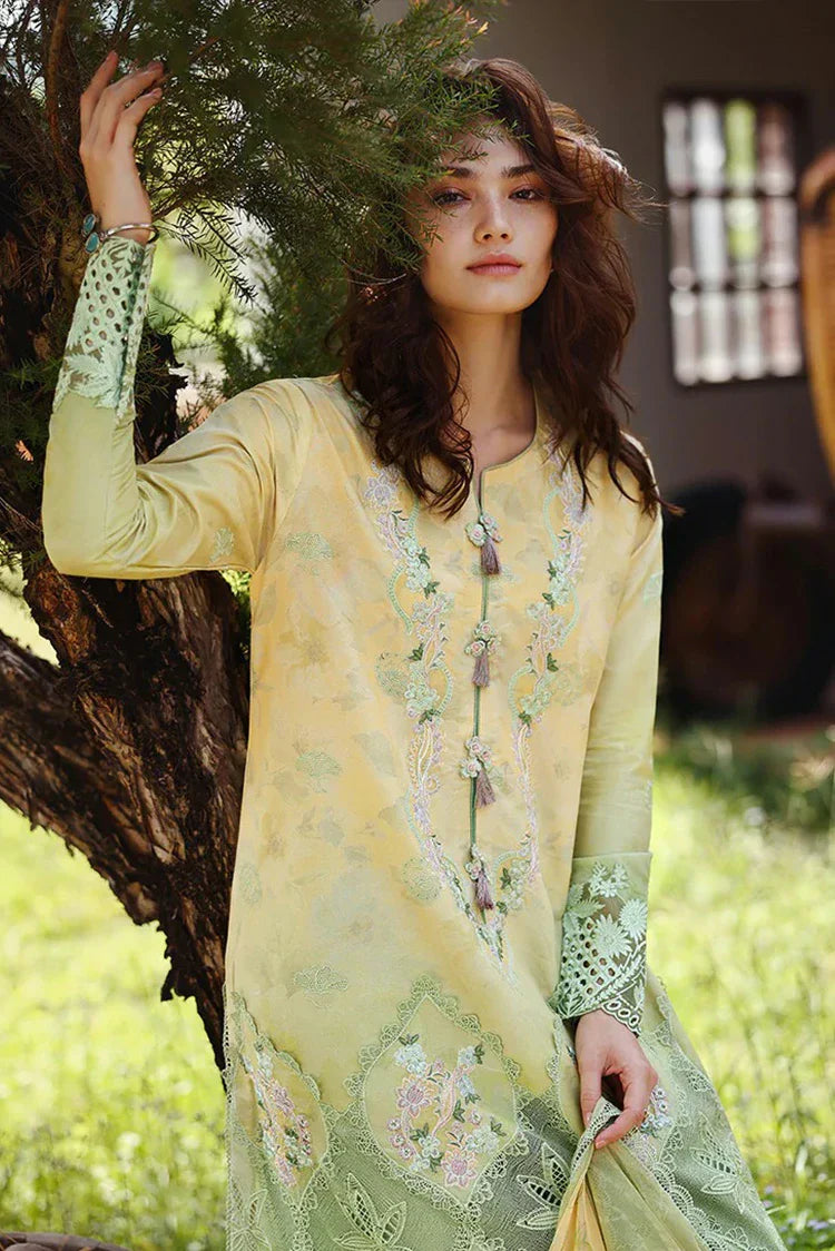 Picture of Mushq - Solace Ombre Chikankari - 10-Quiet Bloom - Unstitched - Available at Raja Sahib