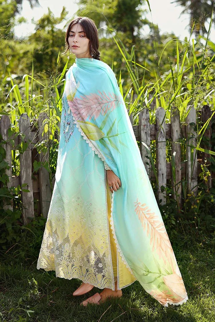 Picture of Mushq - Solace Ombre Chikankari - 02-Ethereal Pause - Unstitched - Available at Raja Sahib