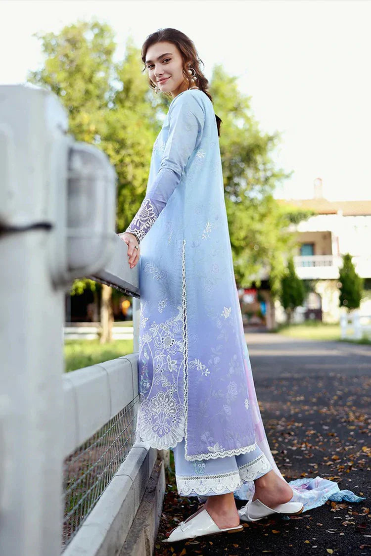 Picture of Mushq - Solace Ombre Chikankari - 03-Ombre Whisper - Unstitched - Available at Raja Sahib
