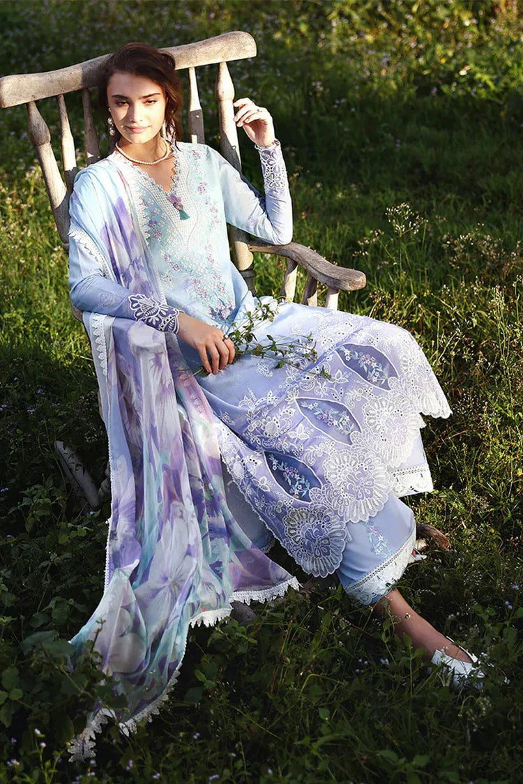 Picture of Mushq - Solace Ombre Chikankari - 03-Ombre Whisper - Unstitched - Available at Raja Sahib