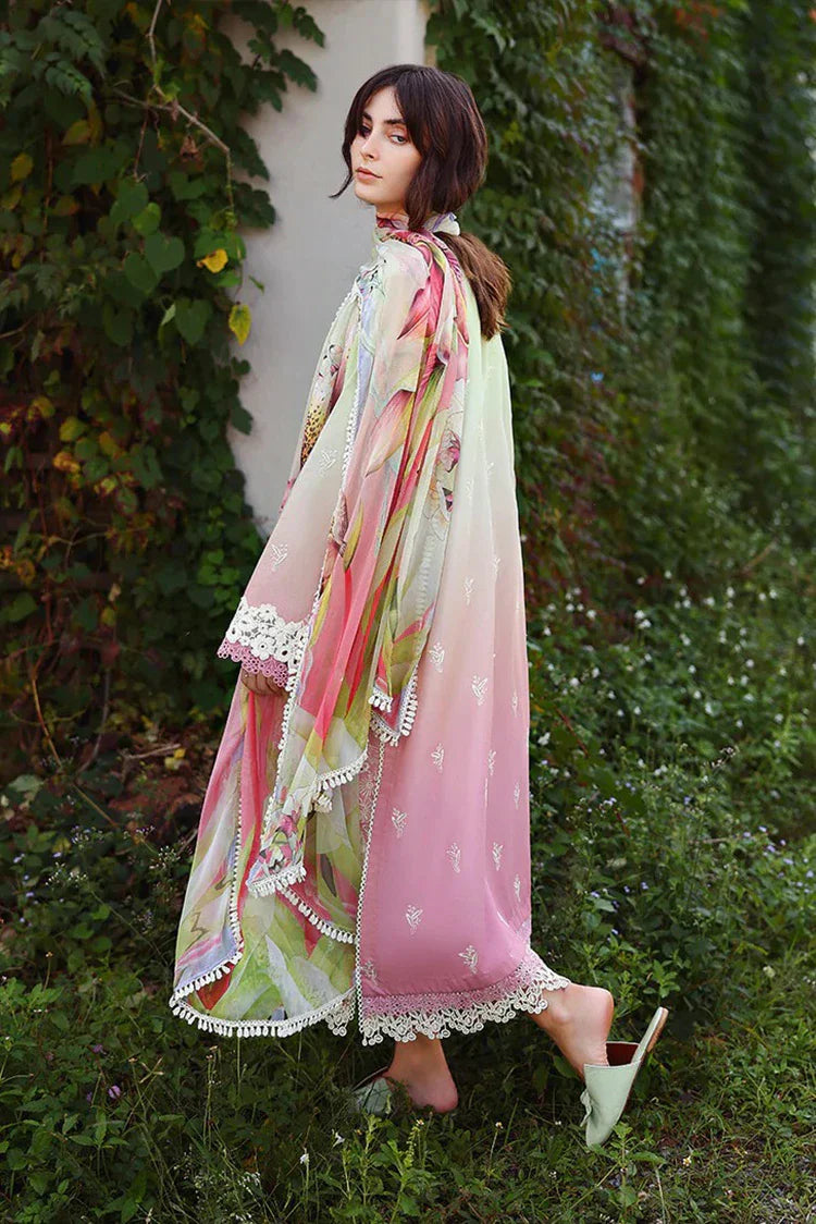 Picture of Mushq - Solace Ombre Chikankari - 04-Petal Pull - Unstitched - Available at Raja Sahib