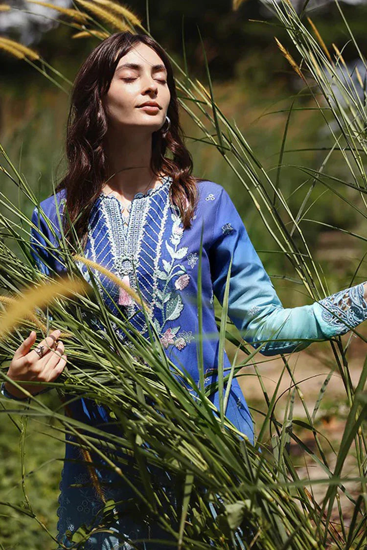 Picture of Mushq - Solace Ombre Chikankari - 05-Moonlit Ease - Unstitched - Available at Raja Sahib