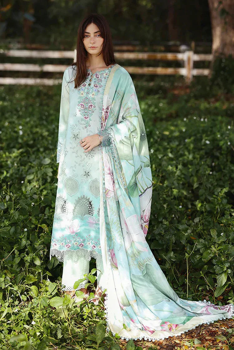 Picture of Mushq - Solace Ombre Chikankari - 08-Tranquil Muse - Unstitched - Available at Raja Sahib