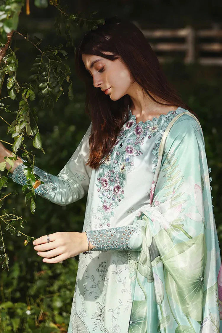 Picture of Mushq - Solace Ombre Chikankari - 08-Tranquil Muse - Unstitched - Available at Raja Sahib