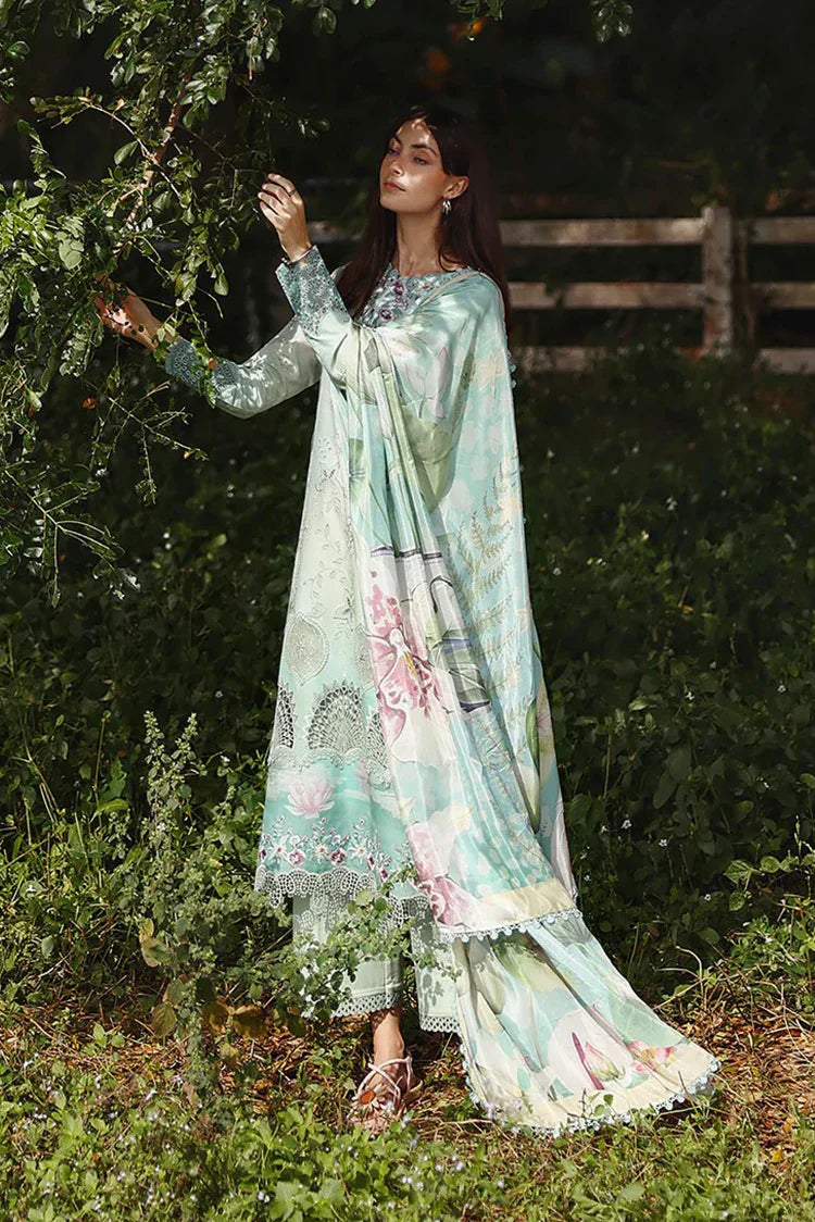Picture of Mushq - Solace Ombre Chikankari - 08-Tranquil Muse - Unstitched - Available at Raja Sahib