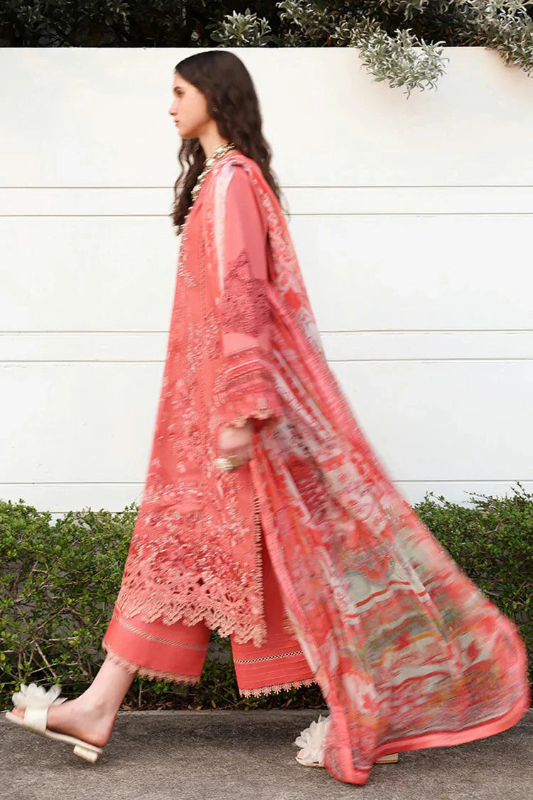 Picture of Esmel - Belle Saison Lawn - 09-Coralie - Unstitched - Available at Raja Sahib