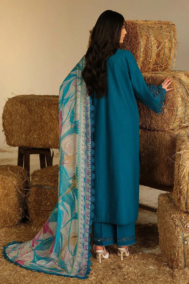 Picture of Nureh - Raha Embroidered Lawn Doria Collection Vol 2 - NE-247 - Unstitched - Available at Raja Sahib