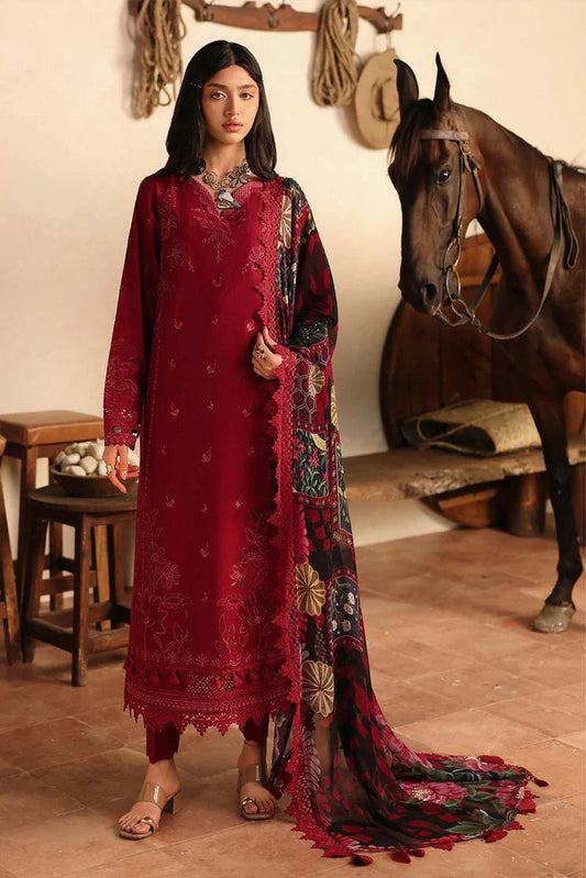 Picture of Nureh - Raha Embroidered Lawn Doria Collection Vol 2 - NE-248 - Unstitched - Available at Raja Sahib