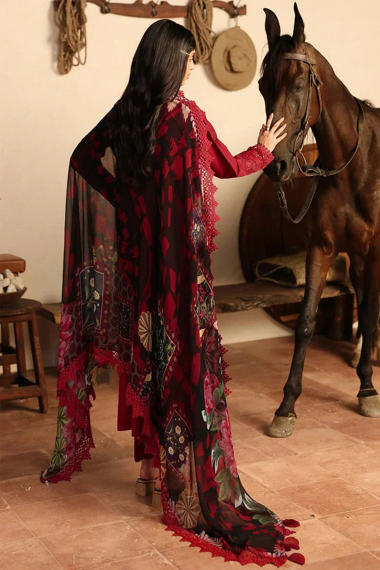 Picture of Nureh - Raha Embroidered Lawn Doria Collection Vol 2 - NE-248 - Unstitched - Available at Raja Sahib
