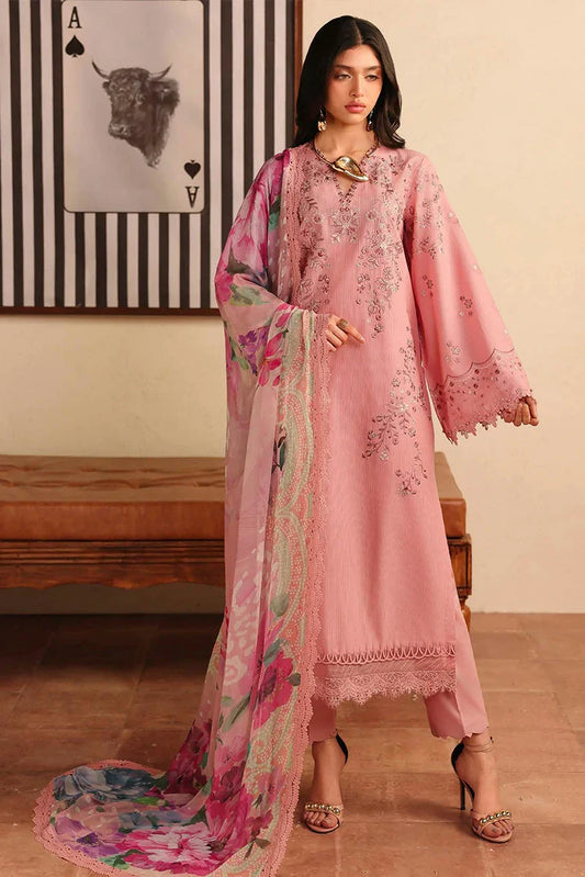 Picture of Nureh - Raha Embroidered Lawn Doria Collection Vol 2 - NE-249 - Unstitched - Available at Raja Sahib