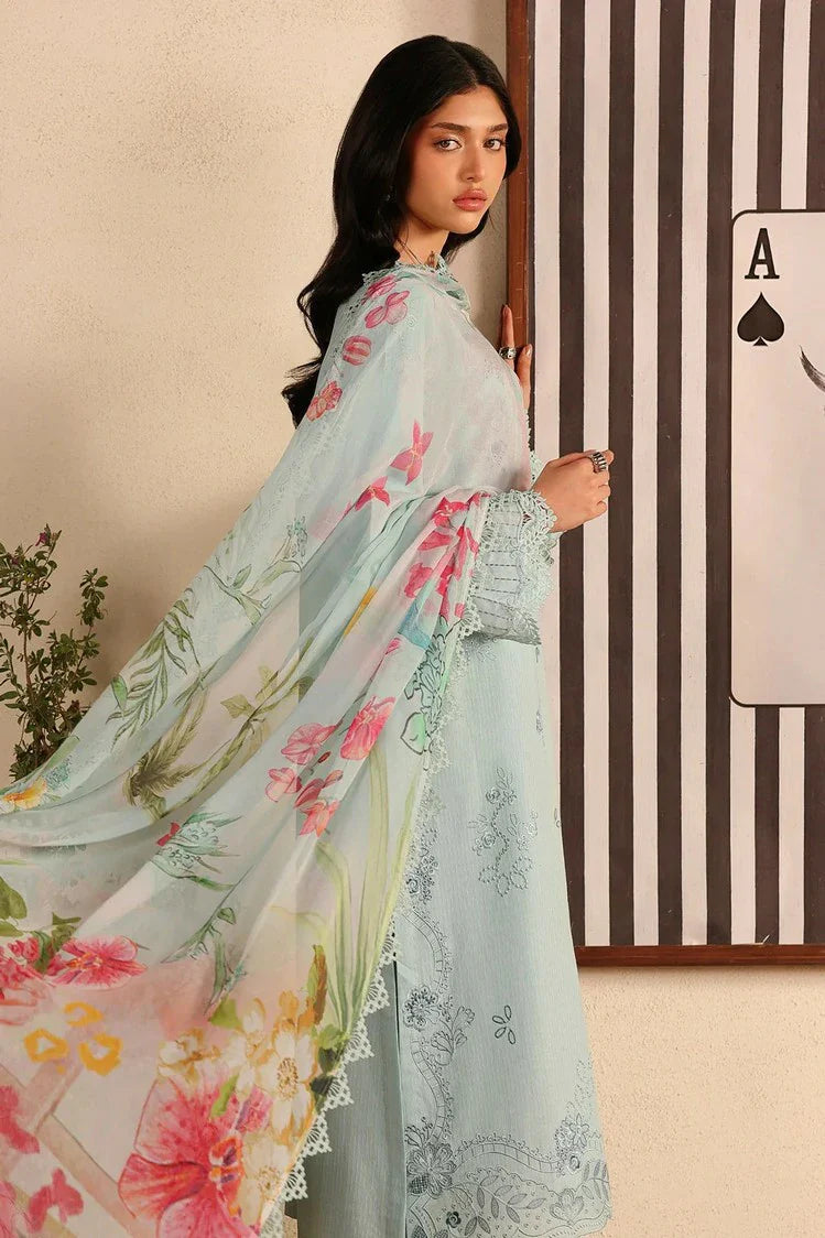 Picture of Nureh - Raha Embroidered Lawn Doria Collection Vol 2 - NE-250 - Unstitched - Available at Raja Sahib