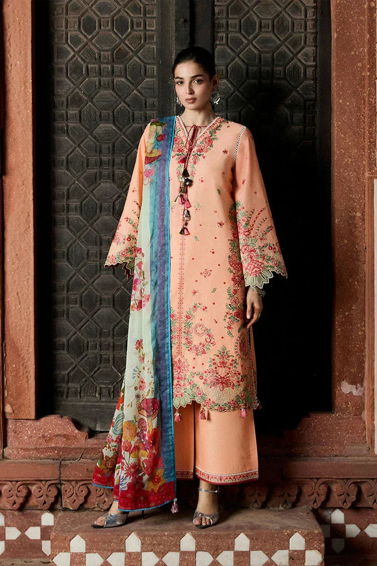 Picture of Hussain Rehar - Zan Spring Summer - D-102 Seftali - Unstitched - Available at Raja Sahib