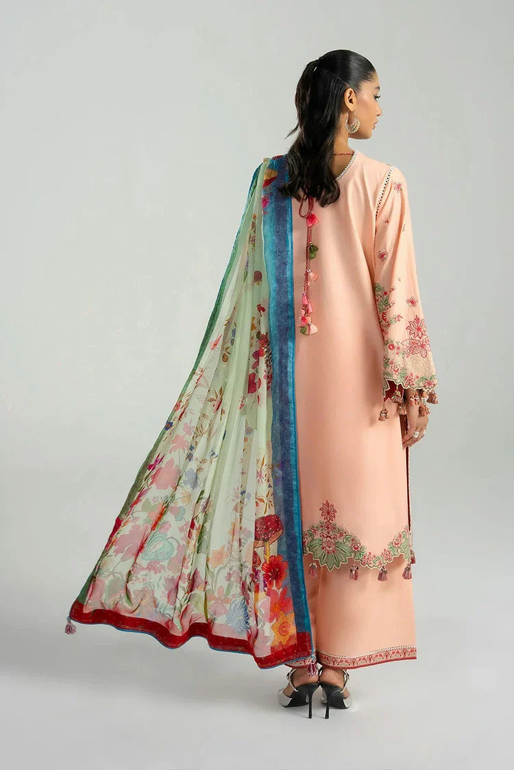Picture of Hussain Rehar - Zan Spring Summer - D-102 Seftali - Unstitched - Available at Raja Sahib