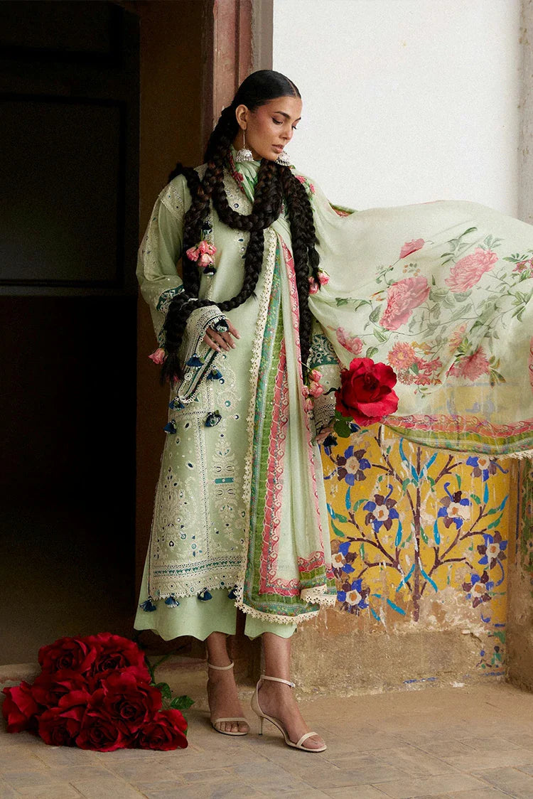 Picture of Hussain Rehar - Zan Spring Summer - D-79 Nane - Unstitched - Available at Raja Sahib