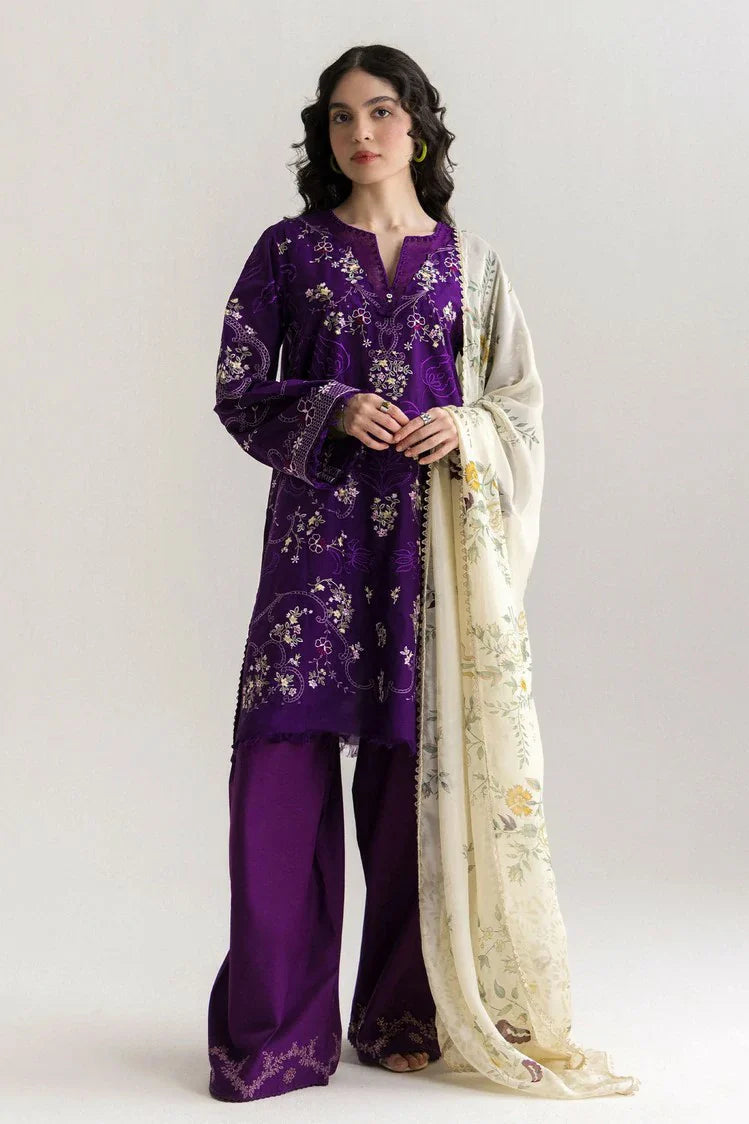 Picture of Zara Shahjahan - Coco Lawn Edit II - EIRA-10B - Unstitched - Available at Raja Sahib
